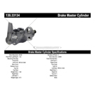2014 Audi allroad Brake Master Cylinder 3