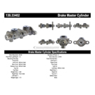 1983 Volkswagen Rabbit Brake Master Cylinder 8