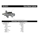 2000 Volkswagen Cabrio Brake Master Cylinder 3