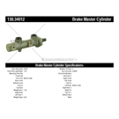 Centric Parts 130.34012 Brake Master Cylinder 3