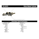 Centric Parts 130.34019 Brake Master Cylinder 3