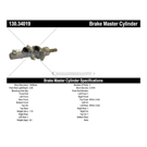 1996 Bmw 740 Brake Master Cylinder 3