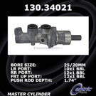 2000 Bmw 540i Brake Master Cylinder 1