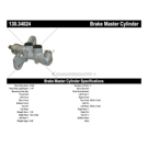 2005 Bmw 745 Brake Master Cylinder 3
