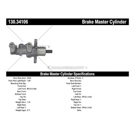 2001 Bmw 330xi Brake Master Cylinder 3