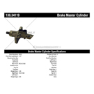 2009 Bmw 335d Brake Master Cylinder 3