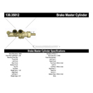 1996 Mercedes Benz E320 Brake Master Cylinder 3