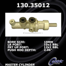 Centric Parts 130.35012 Brake Master Cylinder 1