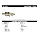 1993 Mercedes Benz 190E Brake Master Cylinder 3