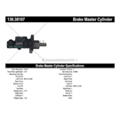 2000 Saab 9-3 Brake Master Cylinder 3