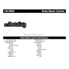 Centric Parts 130.39002 Brake Master Cylinder 3