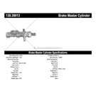 2003 Volvo C70 Brake Master Cylinder 3