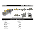 Centric Parts 130.39021 Brake Master Cylinder 8