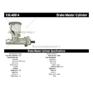 1992 Acura Integra Brake Master Cylinder 3