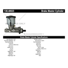 Centric Parts 130.40023 Brake Master Cylinder 3
