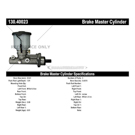 1994 Honda Civic Brake Master Cylinder 3