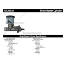 2000 Acura NSX Brake Master Cylinder 3