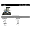 Centric Parts 130.40029 Brake Master Cylinder 3