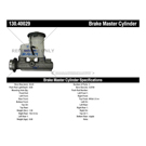2000 Honda Civic Brake Master Cylinder 3
