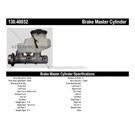 2002 Acura CL Brake Master Cylinder 3