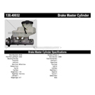 2003 Acura CL Brake Master Cylinder 3
