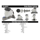 2000 Acura Integra Brake Master Cylinder 8
