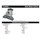 2000 Honda Civic Brake Master Cylinder 3