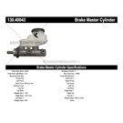 2003 Acura CL Brake Master Cylinder 3