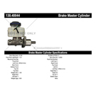 2003 Honda Pilot Brake Master Cylinder 3