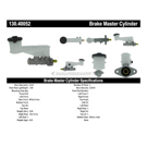 2003 Honda Element Brake Master Cylinder 9