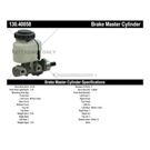 Centric Parts 130.40058 Brake Master Cylinder 3