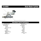 2007 Acura TSX Brake Master Cylinder 3