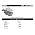 Centric Parts 130.40069 Brake Master Cylinder 3