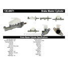 2007 Honda CR-V Brake Master Cylinder 8