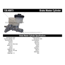 2012 Honda Pilot Brake Master Cylinder 3