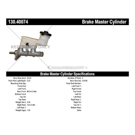 Centric Parts 130.40074 Brake Master Cylinder 3