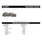 2012 Honda Civic Brake Master Cylinder 3