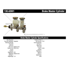 1973 Nissan B110 Brake Master Cylinder 3