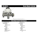 1993 Nissan NX Brake Master Cylinder 3