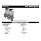 Centric Parts 130.42303 Brake Master Cylinder 3