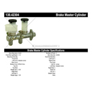 1981 Nissan 720 Brake Master Cylinder 3