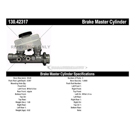 Centric Parts 130.42317 Brake Master Cylinder 3