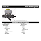 Centric Parts 130.42326 Brake Master Cylinder 3