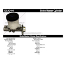 Centric Parts 130.42404 Brake Master Cylinder 3
