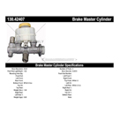 2000 Nissan Altima Brake Master Cylinder 3