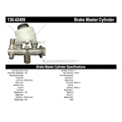 Centric Parts 130.42409 Brake Master Cylinder 3