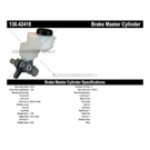 2012 Nissan Maxima Brake Master Cylinder 3