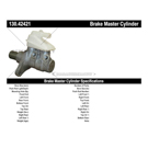 2017 Nissan Pathfinder Brake Master Cylinder 3