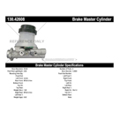 Centric Parts 130.42608 Brake Master Cylinder 3