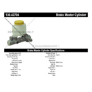 2000 Nissan Altima Brake Master Cylinder 3